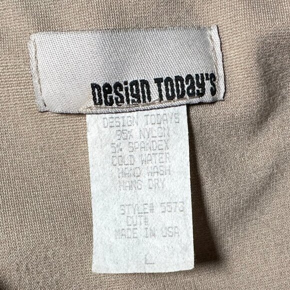 Vintage Design Today’s Women's Double Layered Collar Coat Large - Picture 6 of 13